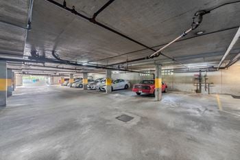 Secured underground parking